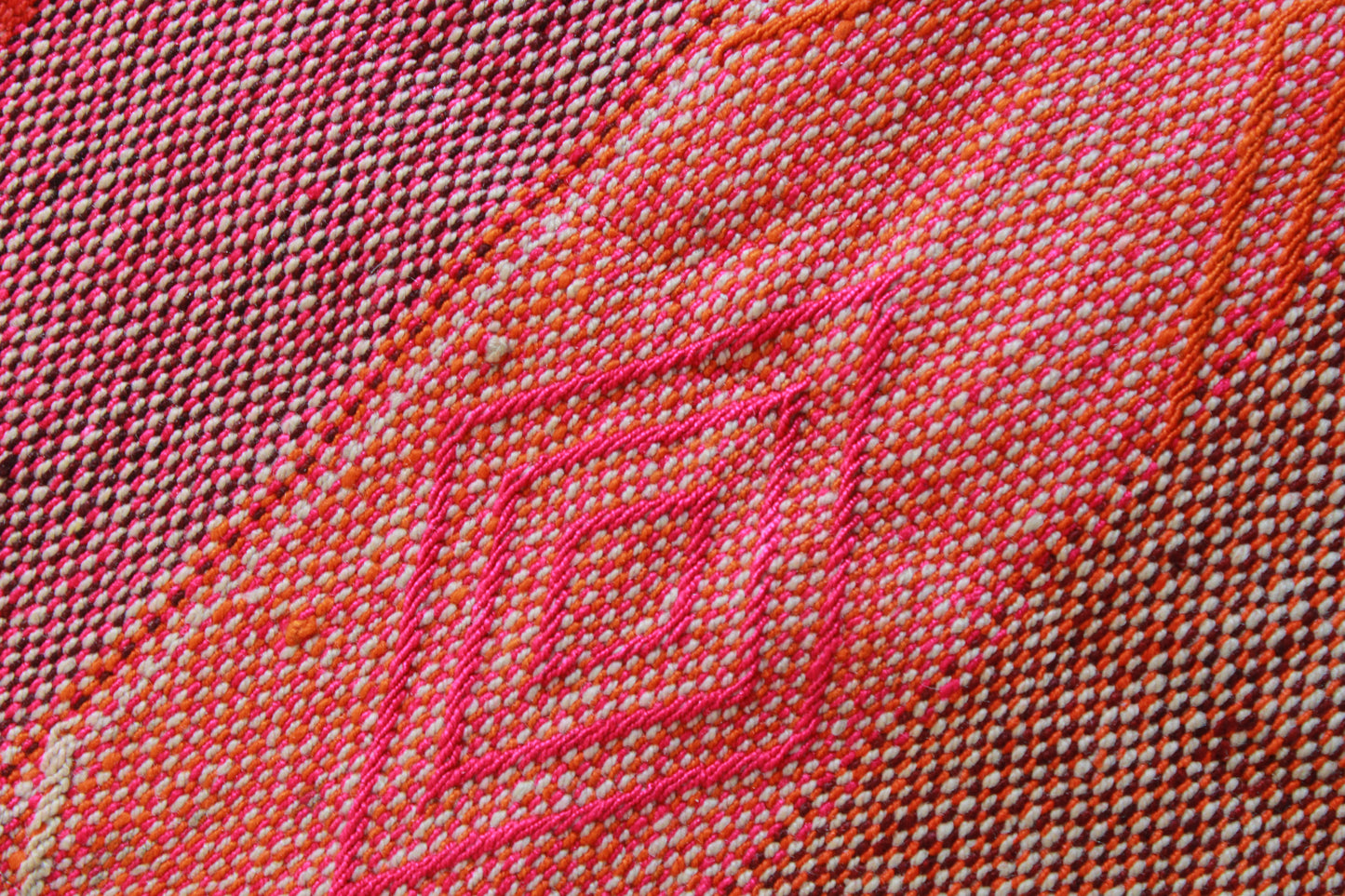 Handgewebtes Frazada-Kissen 45x45 aus Peru