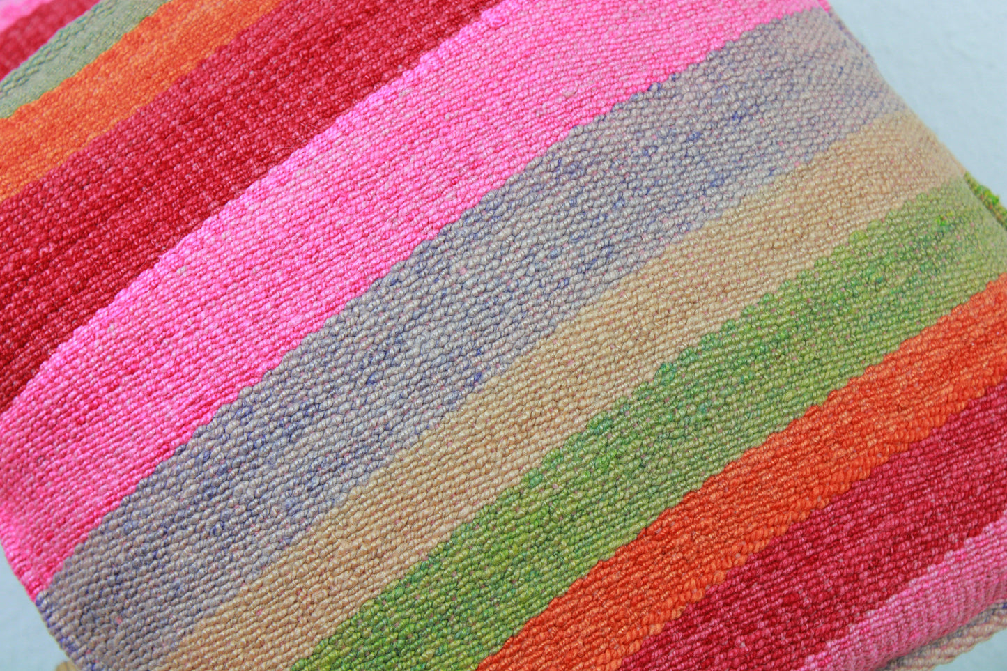 handgewebtes frazada kissen 45x45cm aus peru